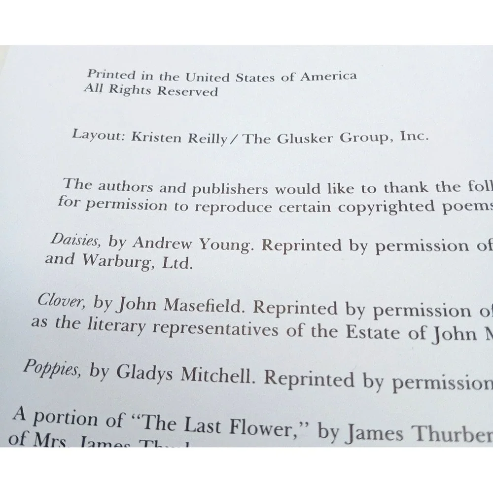 My Book of Flowers Princess Grace of Monaco Gwen Robyns NOS